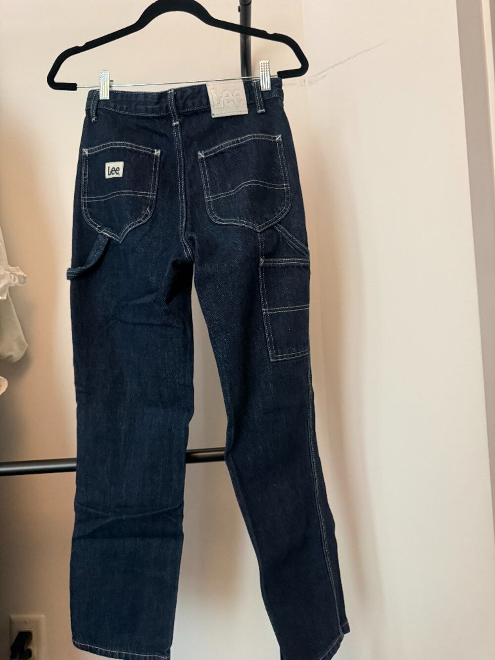 Lee High Rise Dungaree Ankle Jeans Size 26